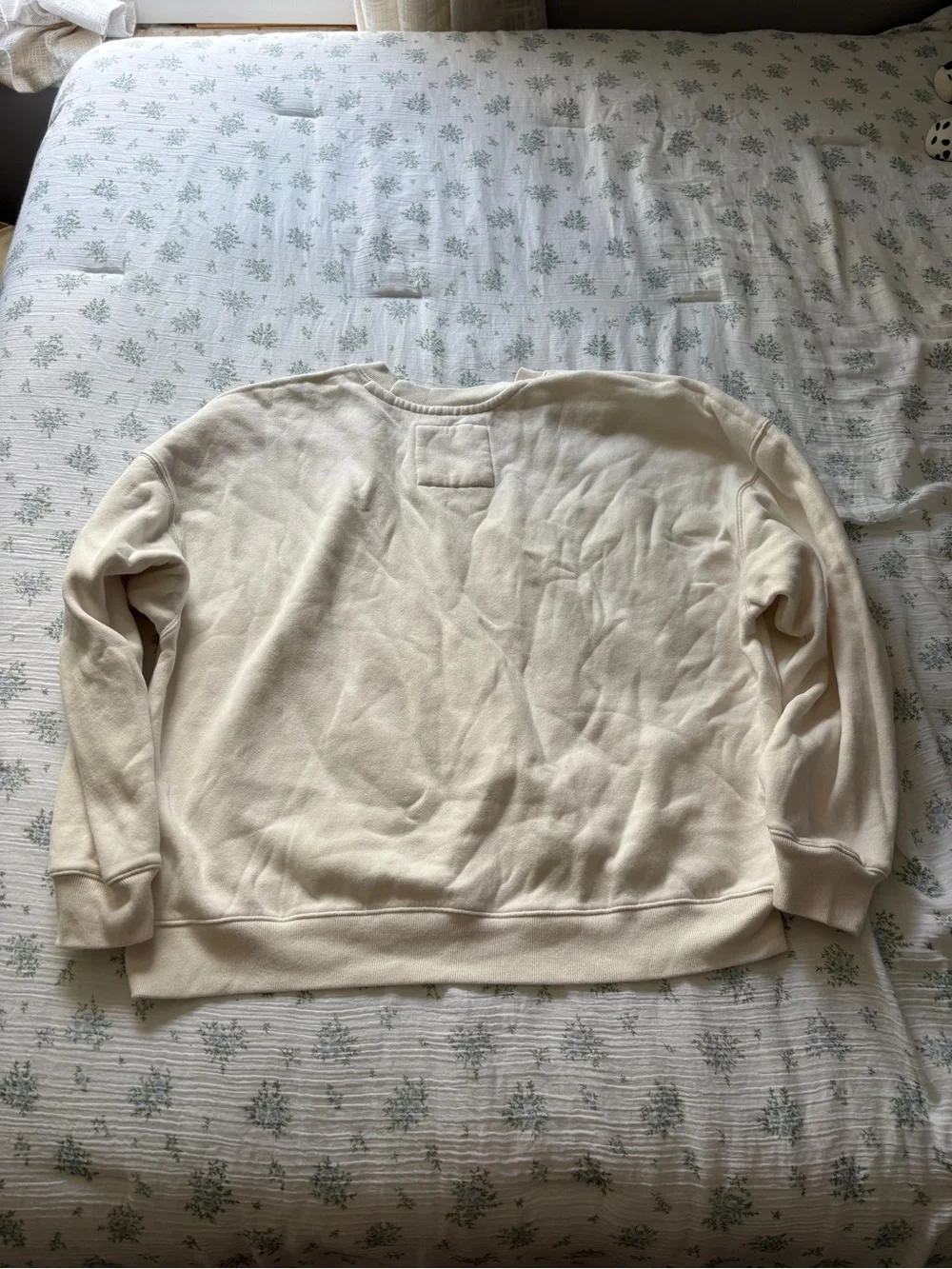 Hollister Cream Graphic 'Texas Longhorns Feel Good Fest' Crewneck